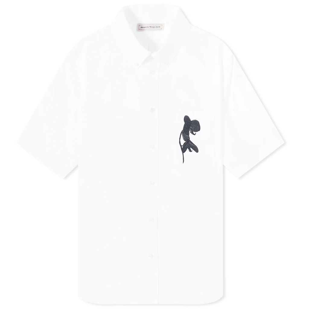 Men's Orchid Pocket Short Sleeve Shirt White