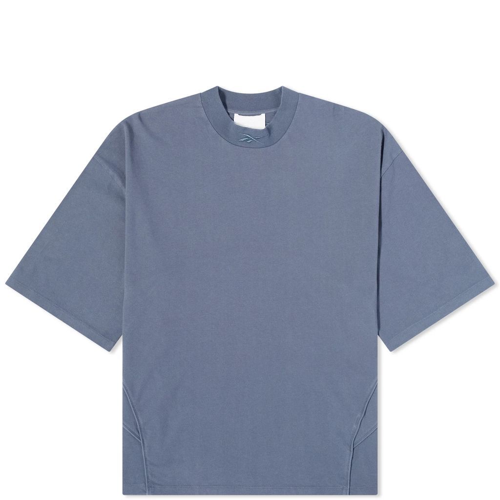 Men's Piped T-Shirt Blue