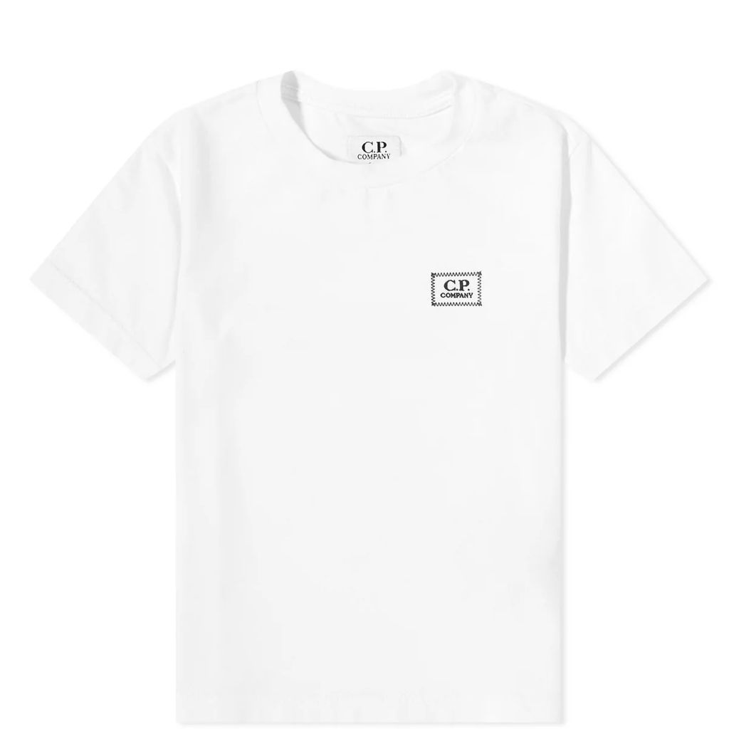 Men's Small Logo T-Shirt Gauze White