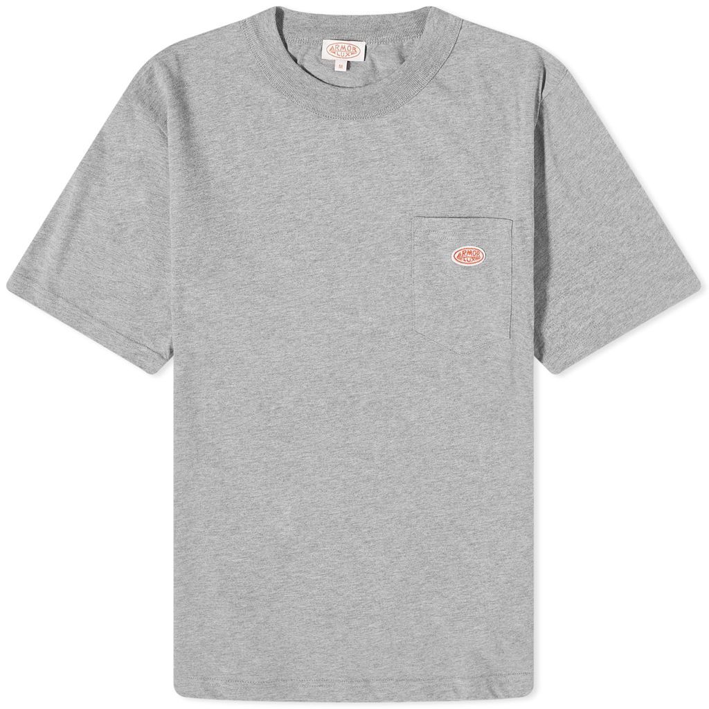 Men's Logo Pocket T-Shirt Misty Grey
