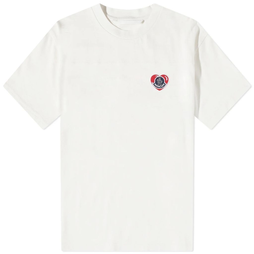 Men's Heart Logo T-Shirt White