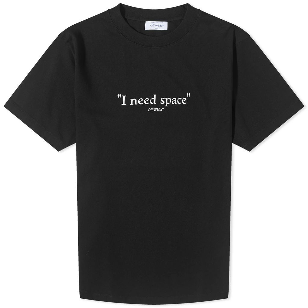 Men's I Need Space T-Shirt Black