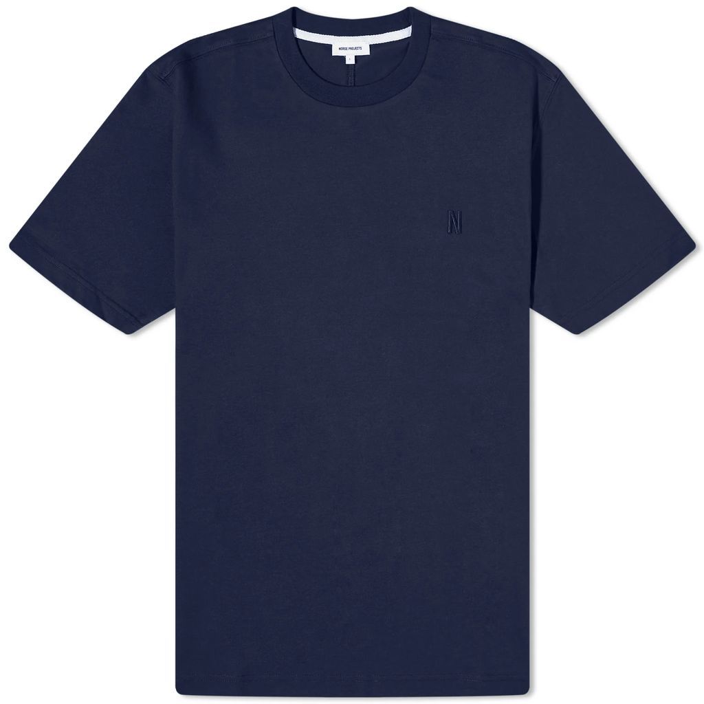 Men's Johannes N Logo T-Shirt Dark Navy