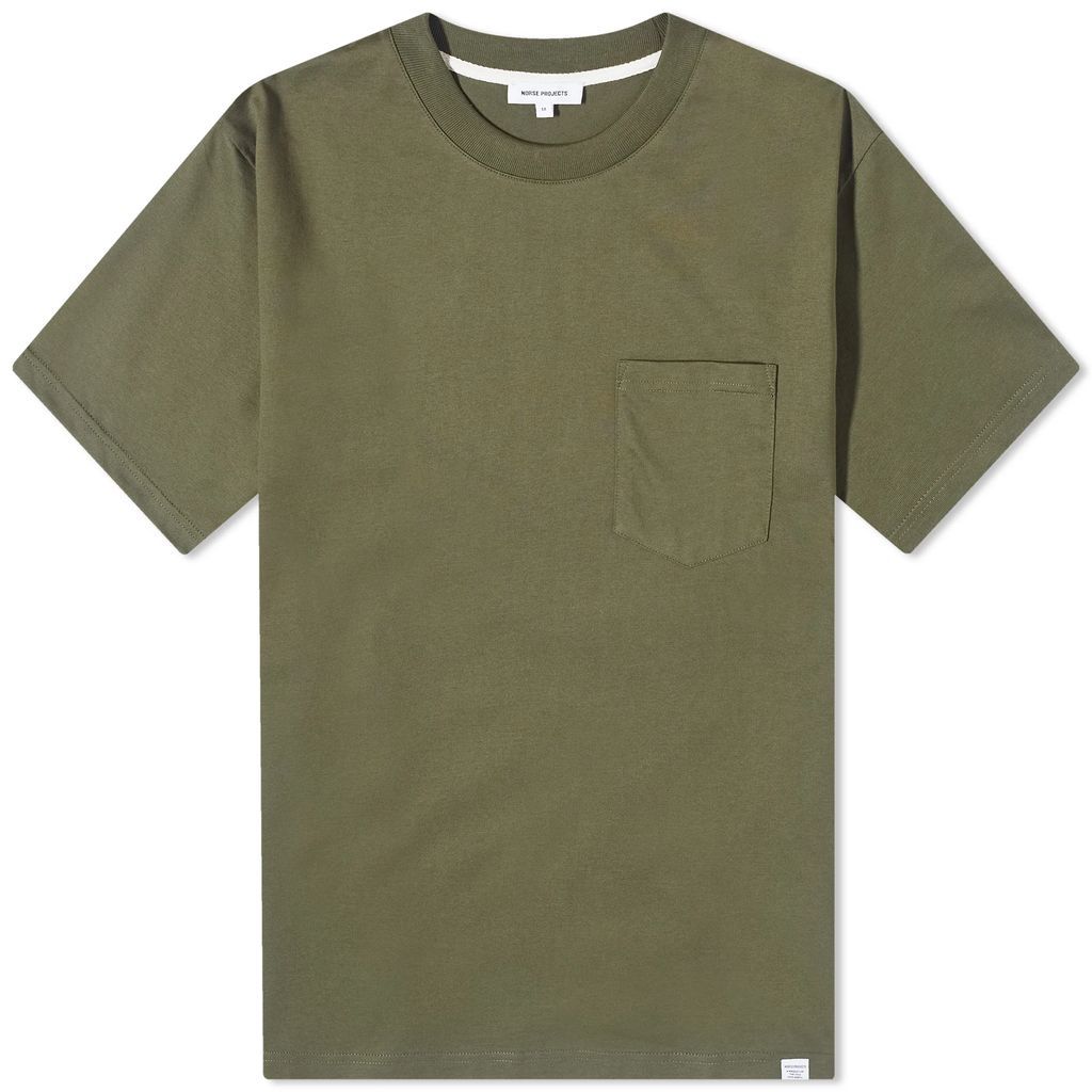 Men's Johannes Standard Pocket T-Shirt Army Green