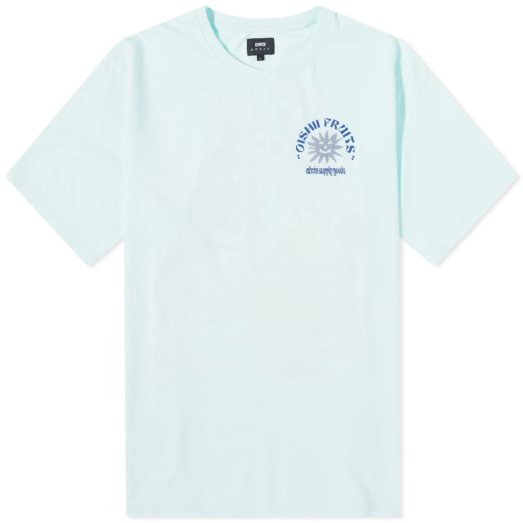 Men's Ringo Oishii T-Shirt Bleached Aqua