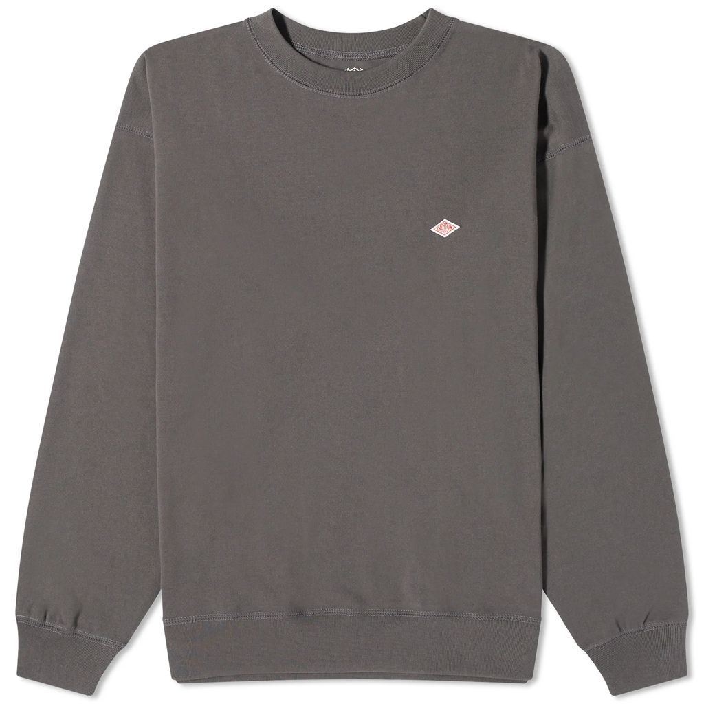 Men's Logo Crew Sweater Coal Grey