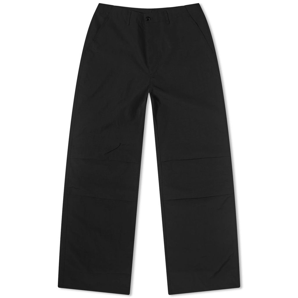 Men's Nylon Ripstop Parachute Pant Black