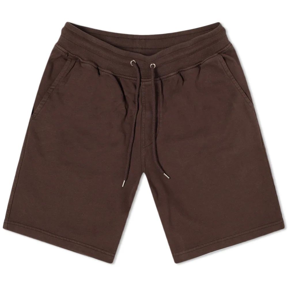 Men's Classic Organic Sweat Shorts Coffee Brown