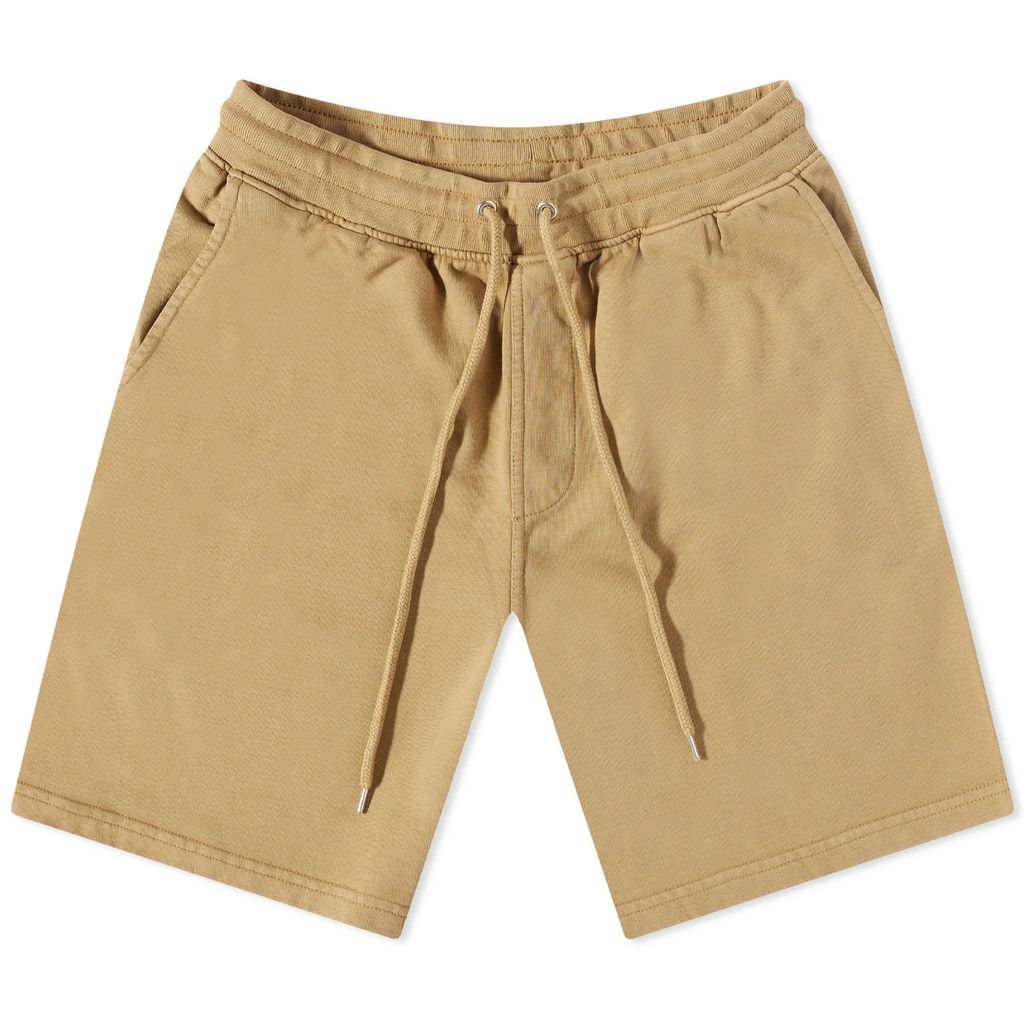 Men's Classic Organic Sweat Shorts Desert Khaki