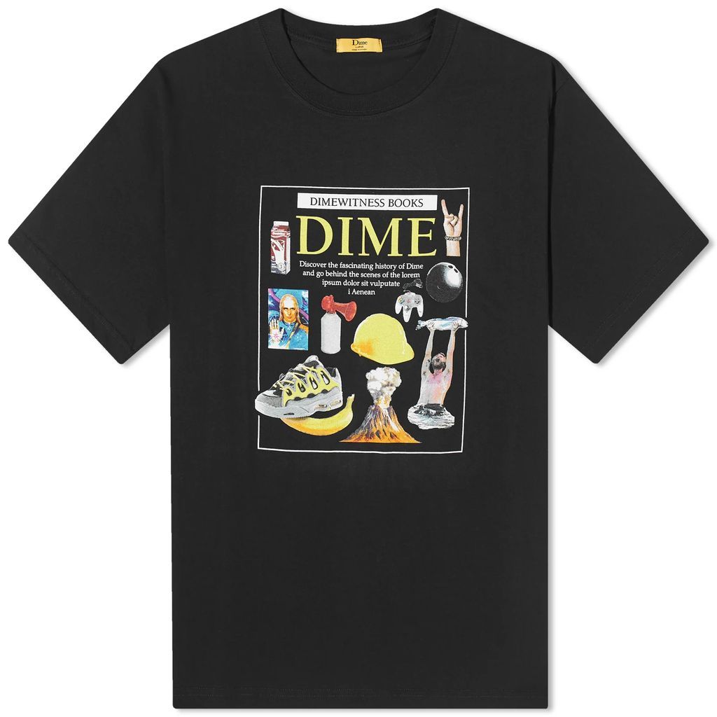 Men's Dime Men's Witness T-Shirt Black