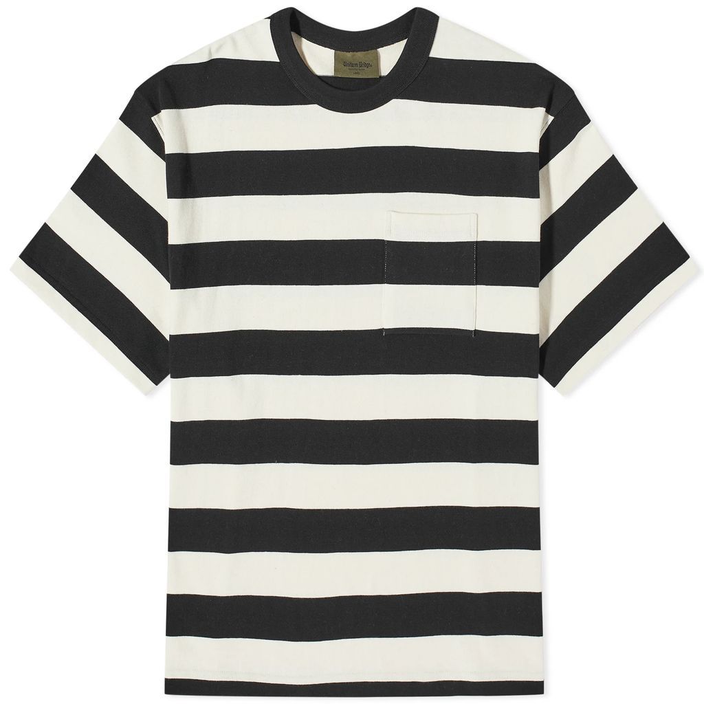 Men's Naval Stripe T-Shirt Black