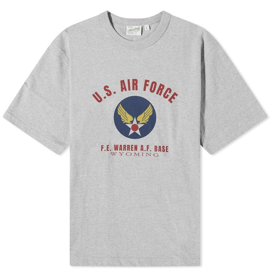 Men's Wyoming Air Force T-Shirt Grey