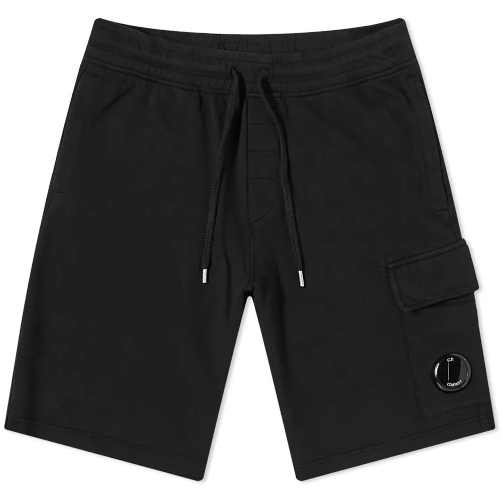 Men's Pocket Lens Sweat Shorts Black