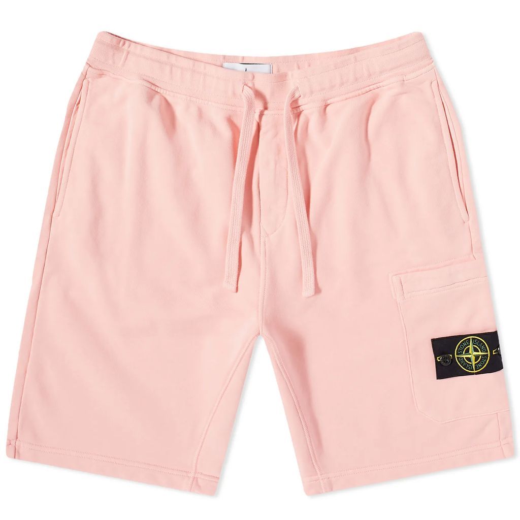Men's Garment Dyed Sweat Shorts Pink