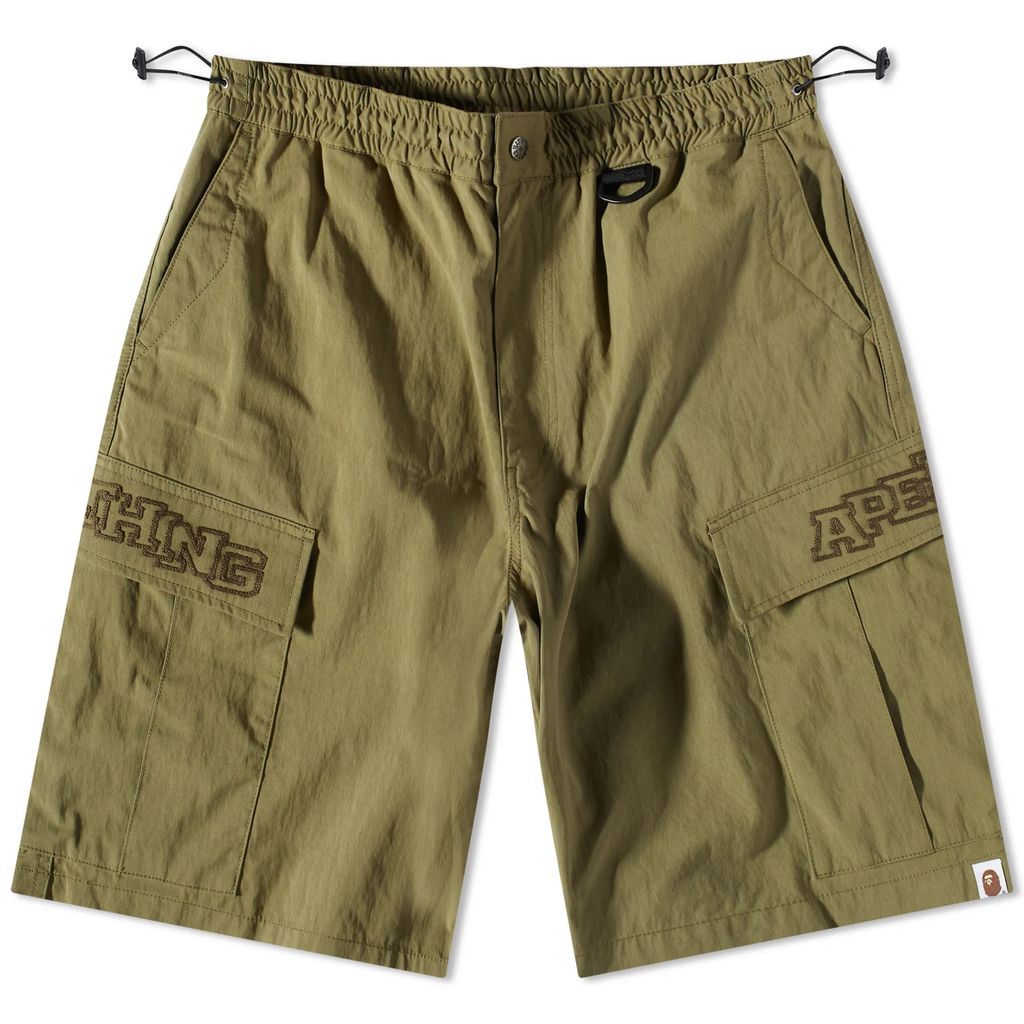Men's Wide Cargo Shorts Olive Drab