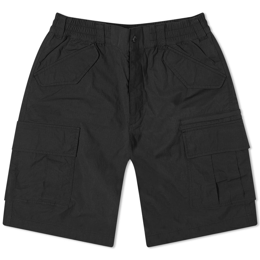 Men's Nylon Ripstop Cargo Shorts Black