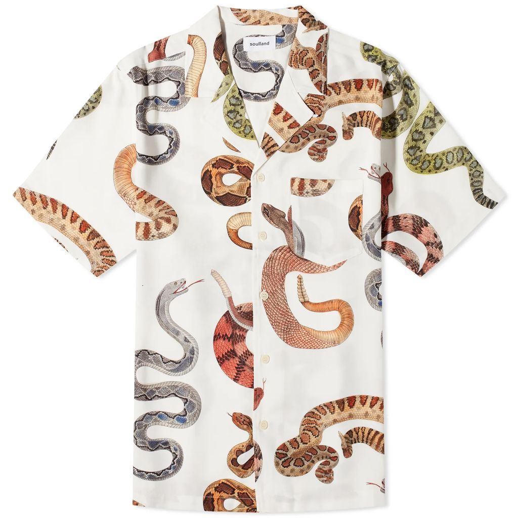 Men's Orson Snake Vacation Shirt Brown