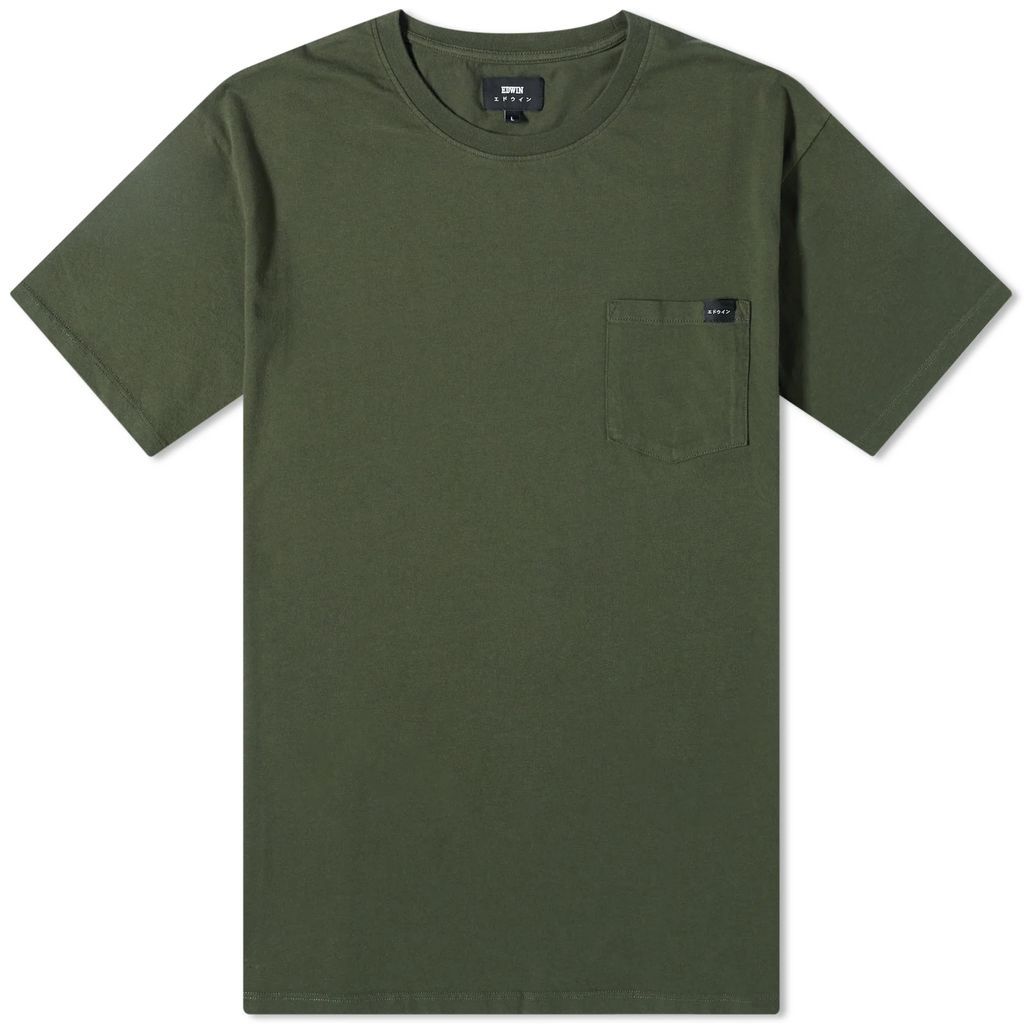 Men's Pocket T-Shirt Kombu Green