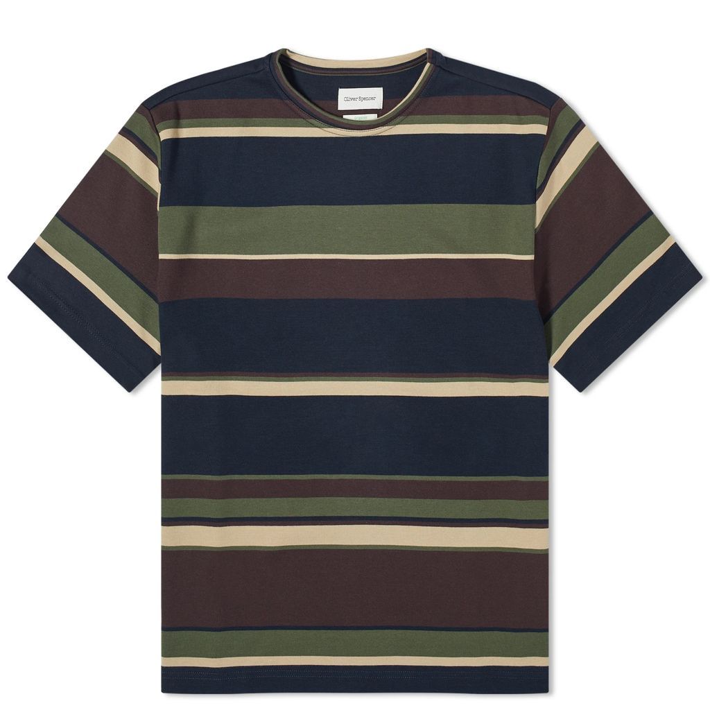 Men's Stripe Box T-Shirt Multi