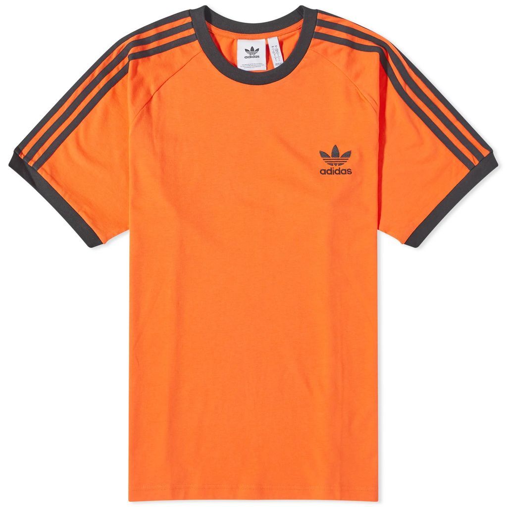 Men's 3 Stripe T-Shirt Semi Impact Orange