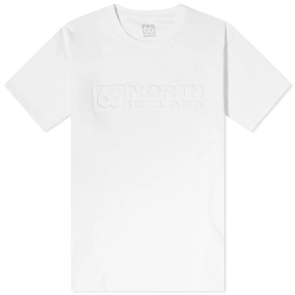 Men's Blaer 66°N Chest Logo T-Shirt White