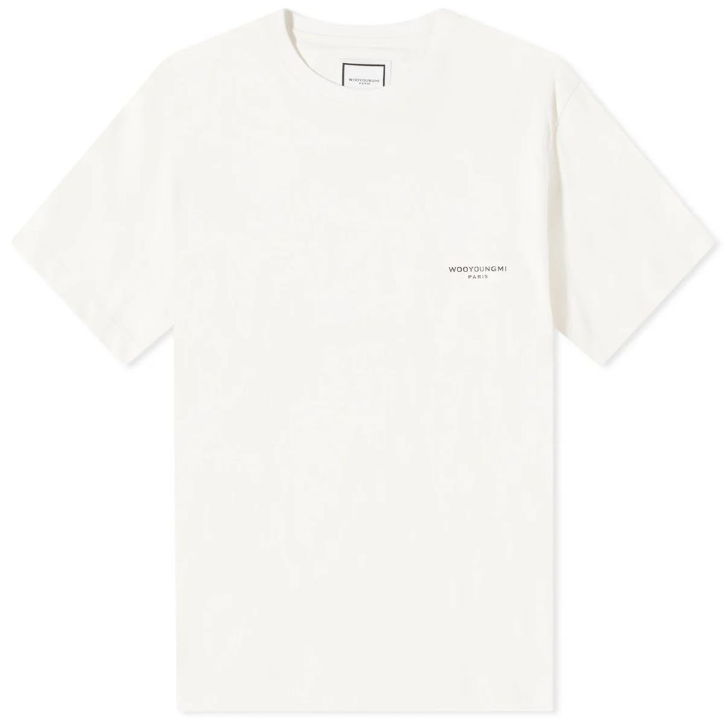 Men's Box Logo T-Shirt Ivory