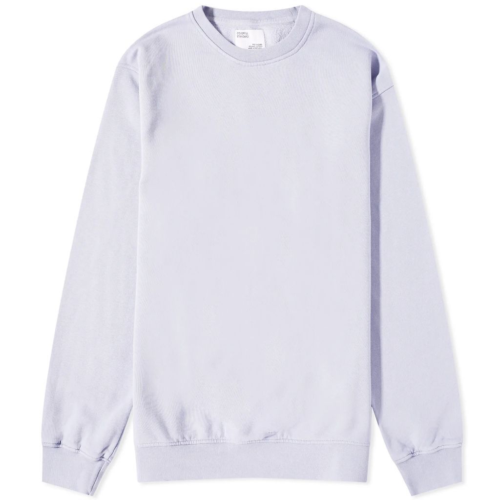 Men's Classic Organic Crew Sweat Soft Lavender