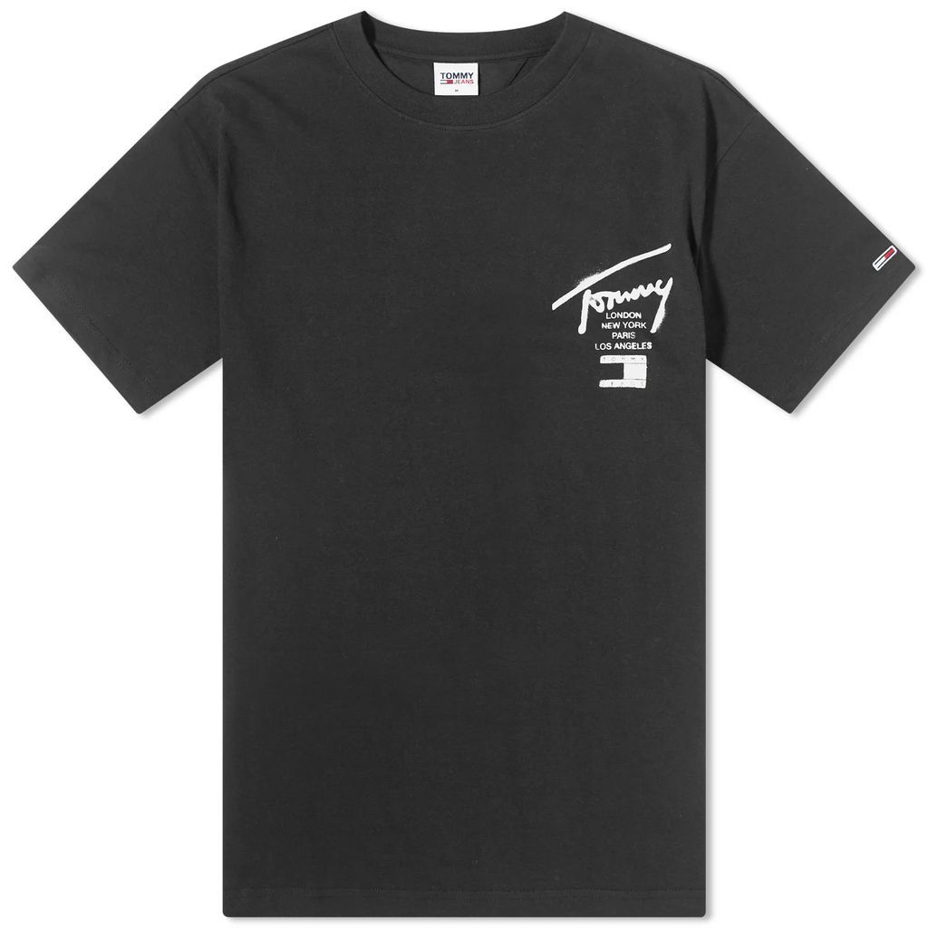 Men's Classic Spray T-Shirt Black