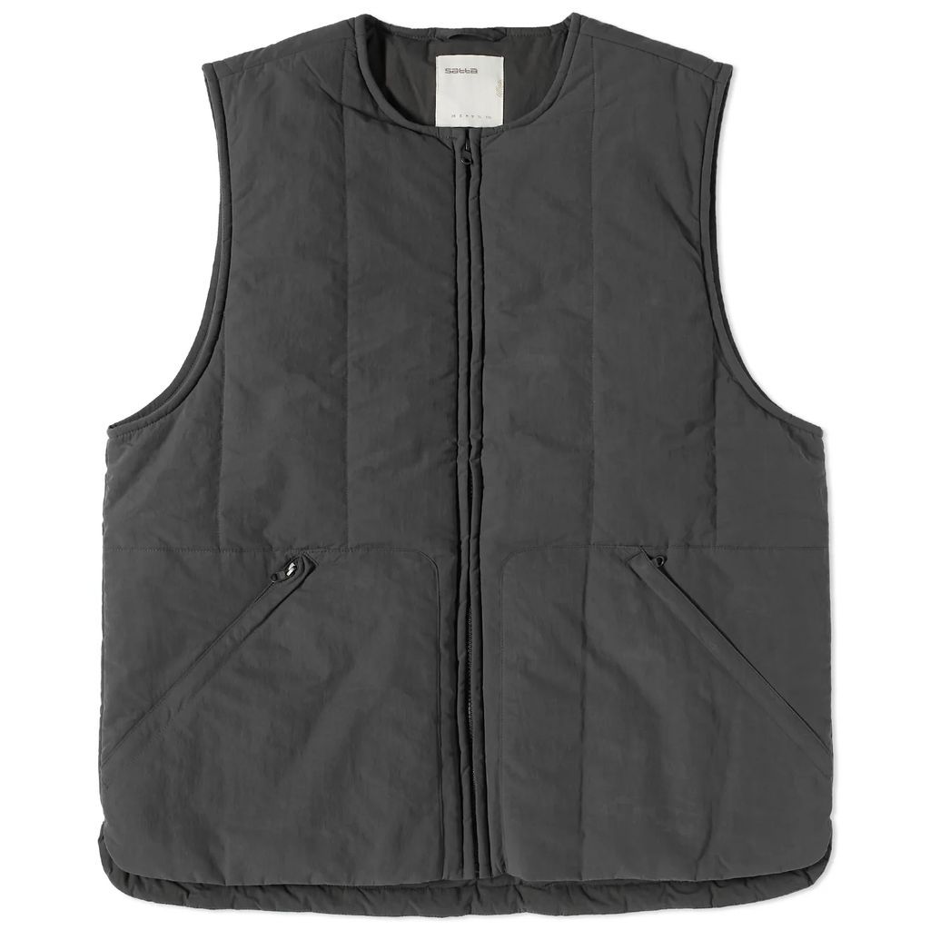 Men's Cloud Vest Washed Black
