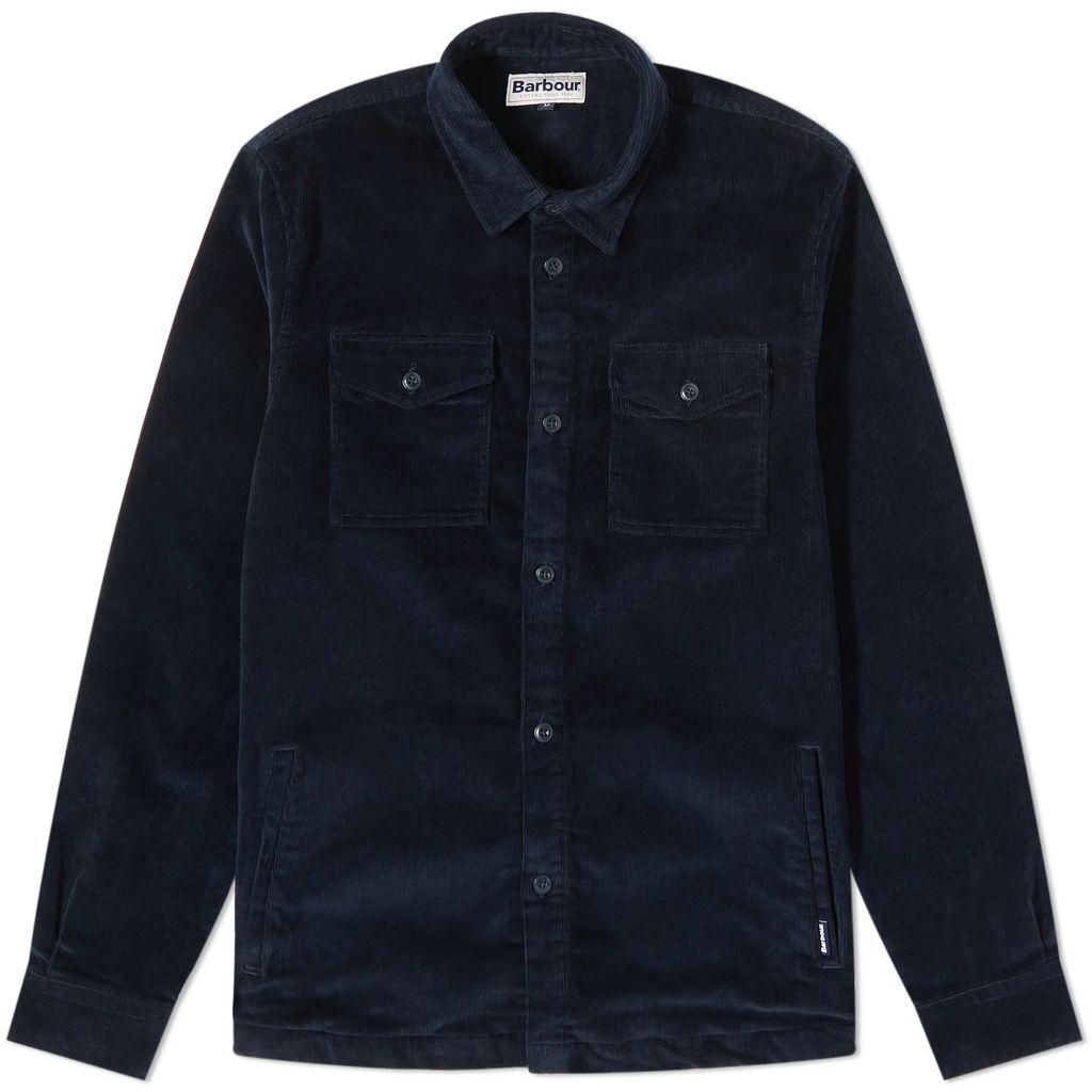 Men's Cord Overshirt Navy