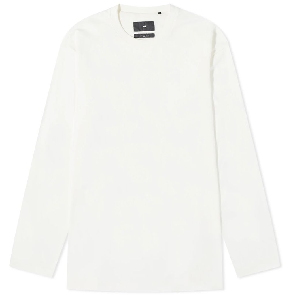 Men's Core Logo Long Sleeve T-Shirt Off White