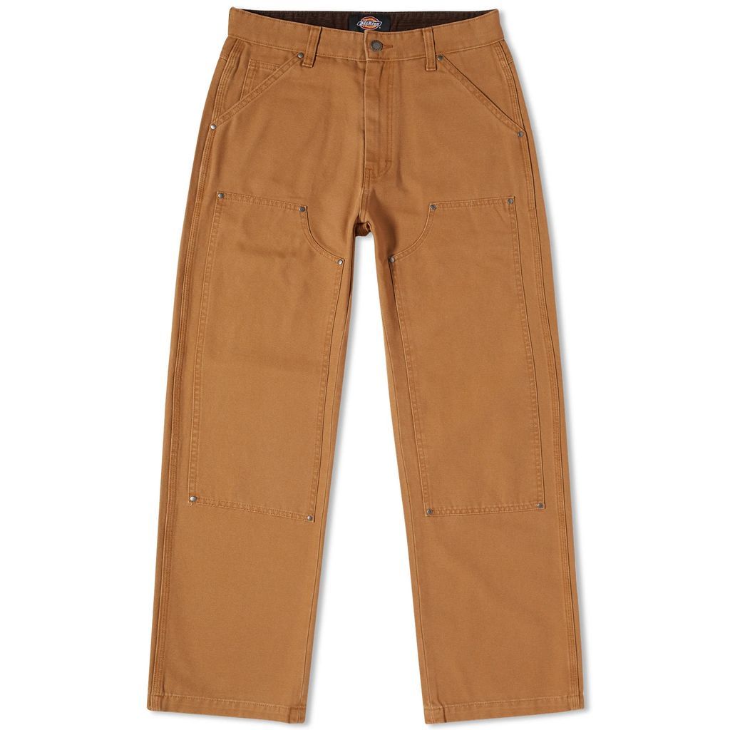 Men's Duck Canvas Utility Pant Stone Washed Brown Duck