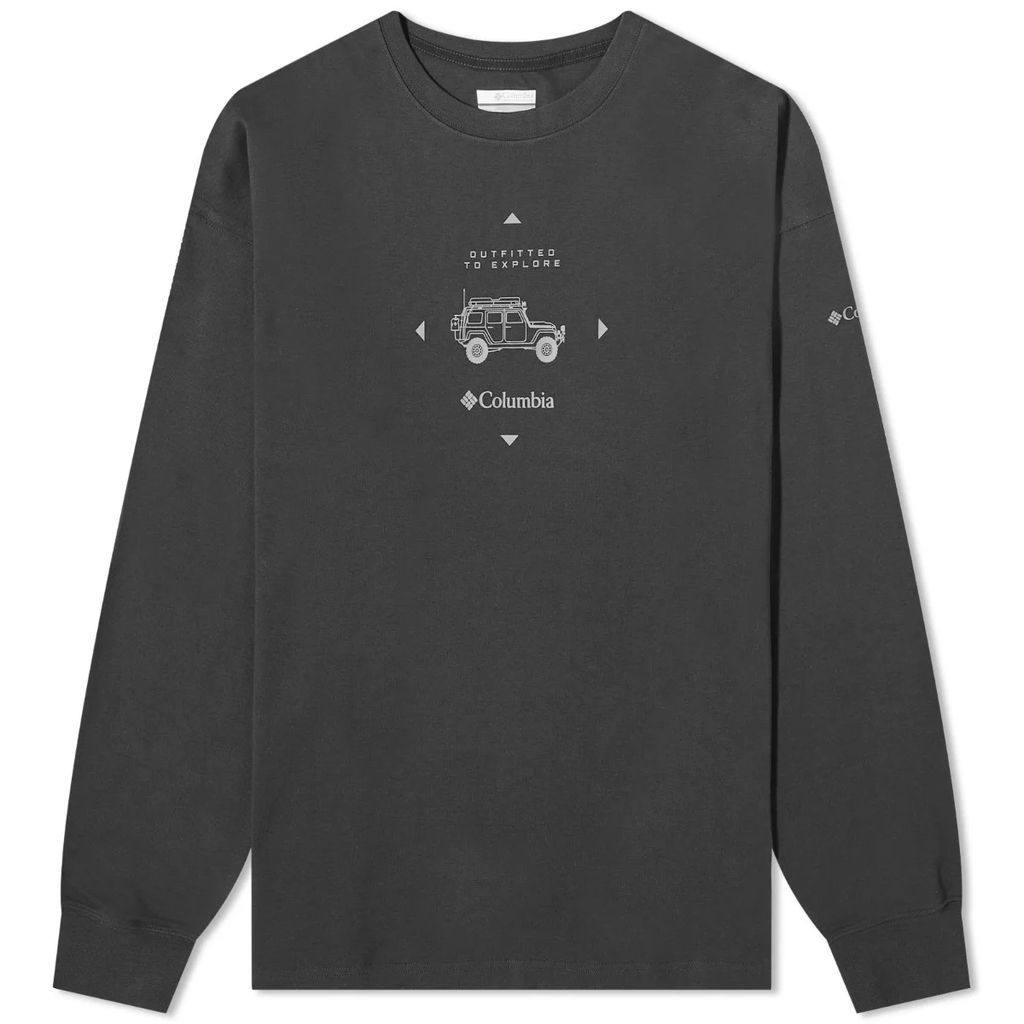 Men's Duxbery™ Long Sleeve Overlander T-Shirt Black