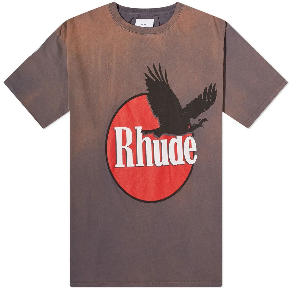 Men's Eagle Logo T-Shirt Vintage/Grey