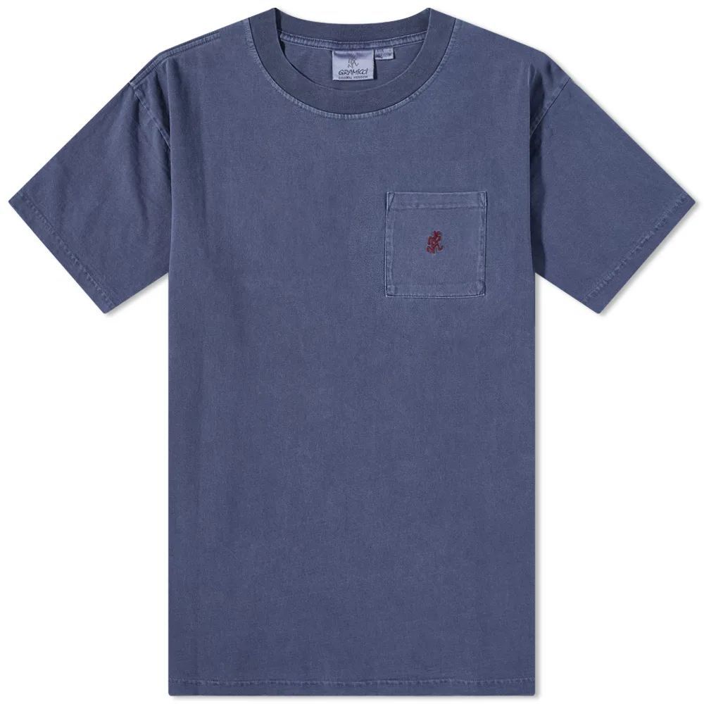 Men's One Point Pocket T-Shirt Navy Pigment