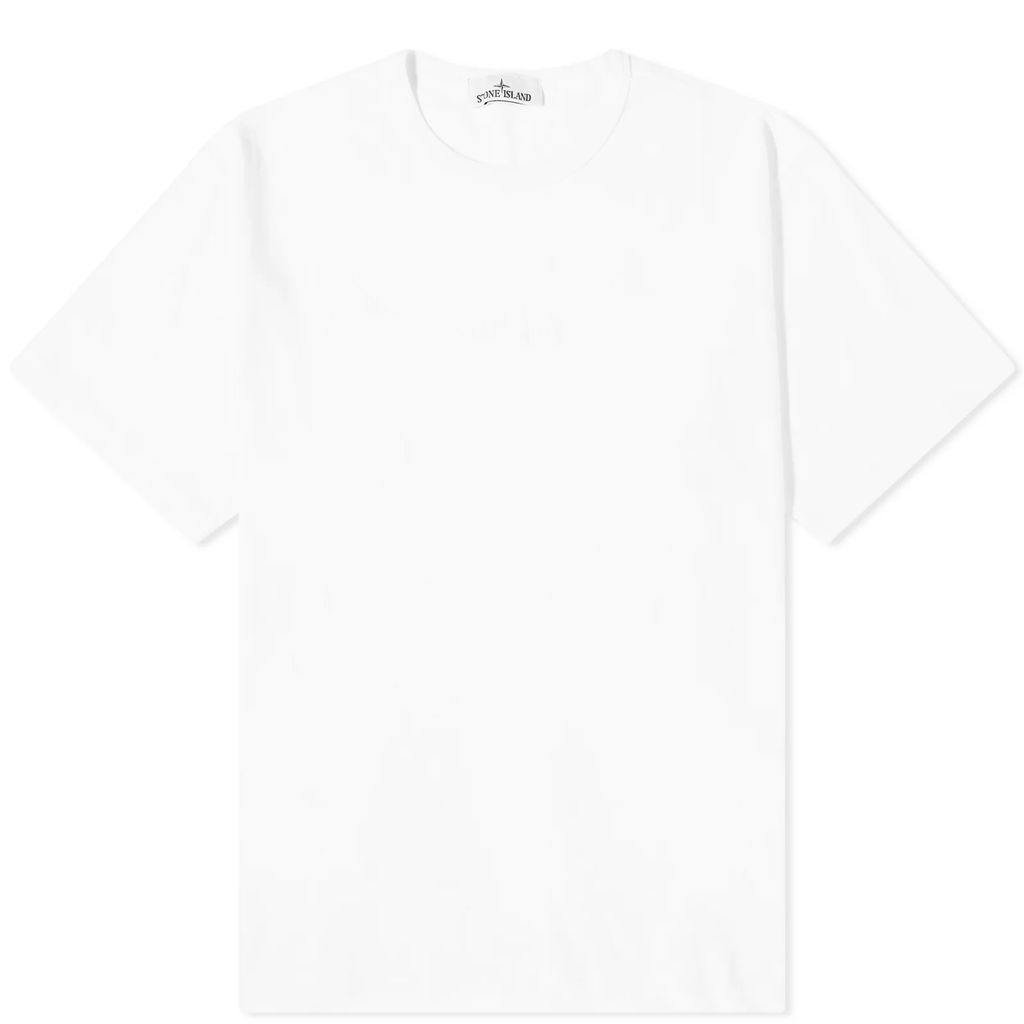 Men's Embroidered Logo T-Shirt White
