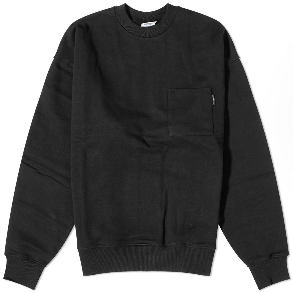 Men's Enjata Pocket Crew Sweater Black