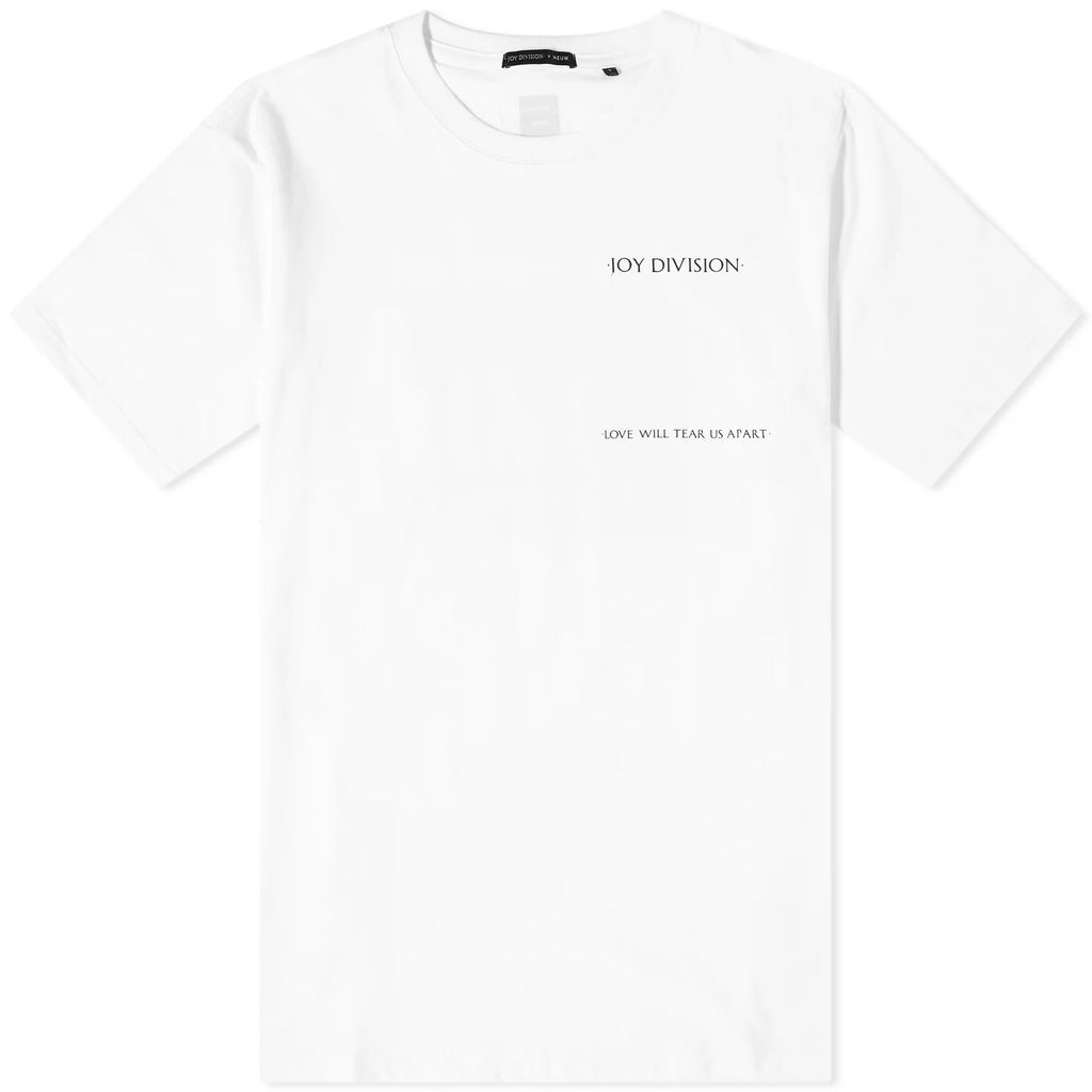 Men's Joy Division Love Band T-Shirt White