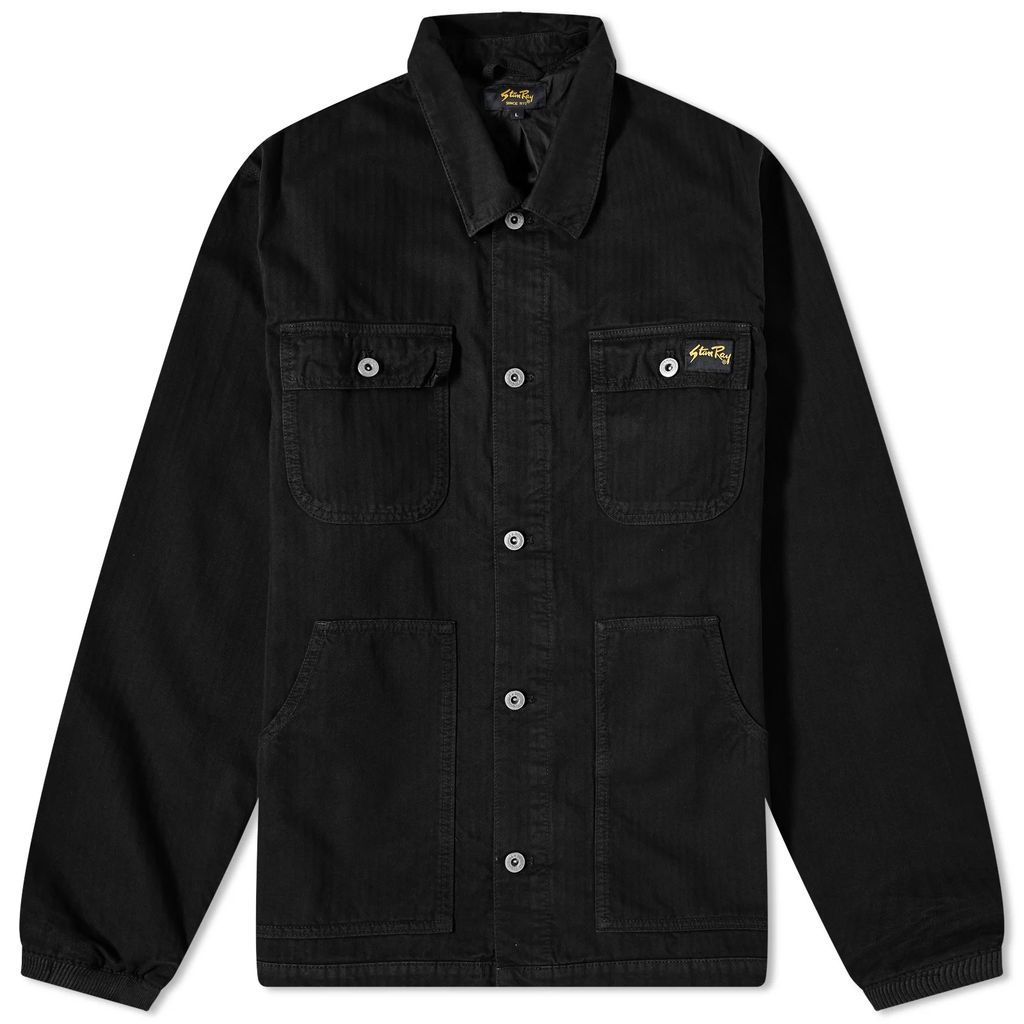 Men's Lined Pork Chop Jacket Black Duck