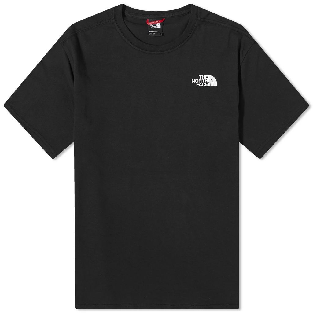 Men's Mountain Outline T-Shirt Tnf Black/Tnf White