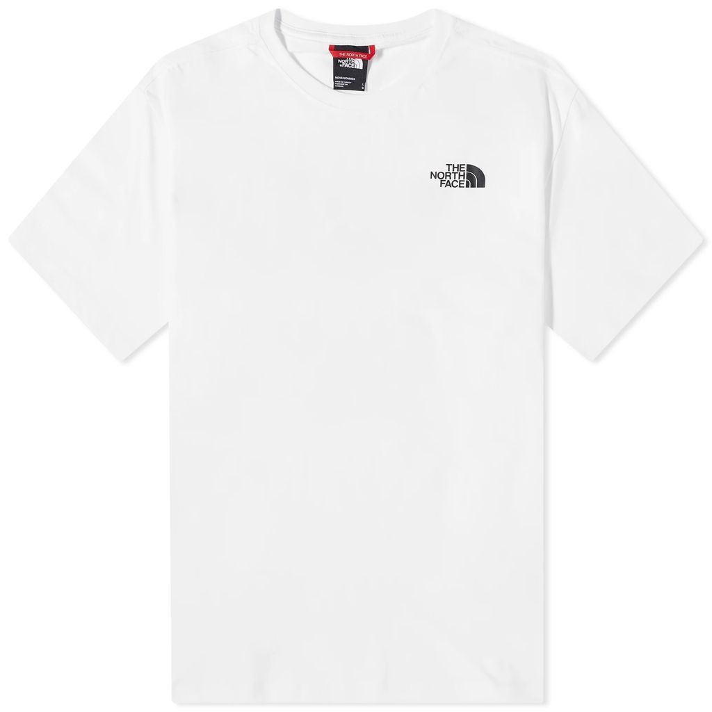 Men's Mountain Outline T-Shirt Tnf White/Tnf Black