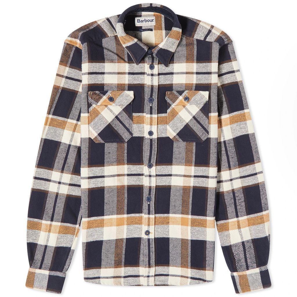 Men's Mountain Tailored Check Shirt Navy