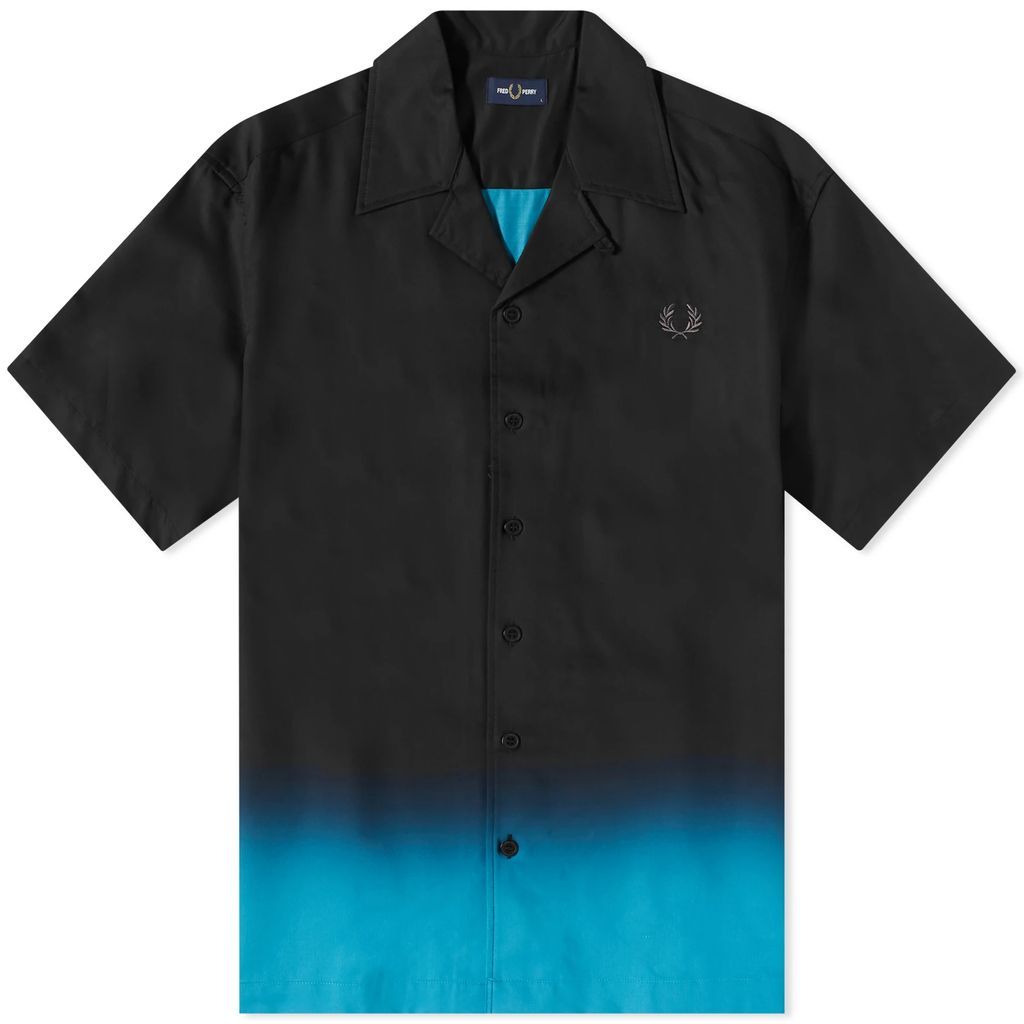Men's Ombre Vacation Shirt Black