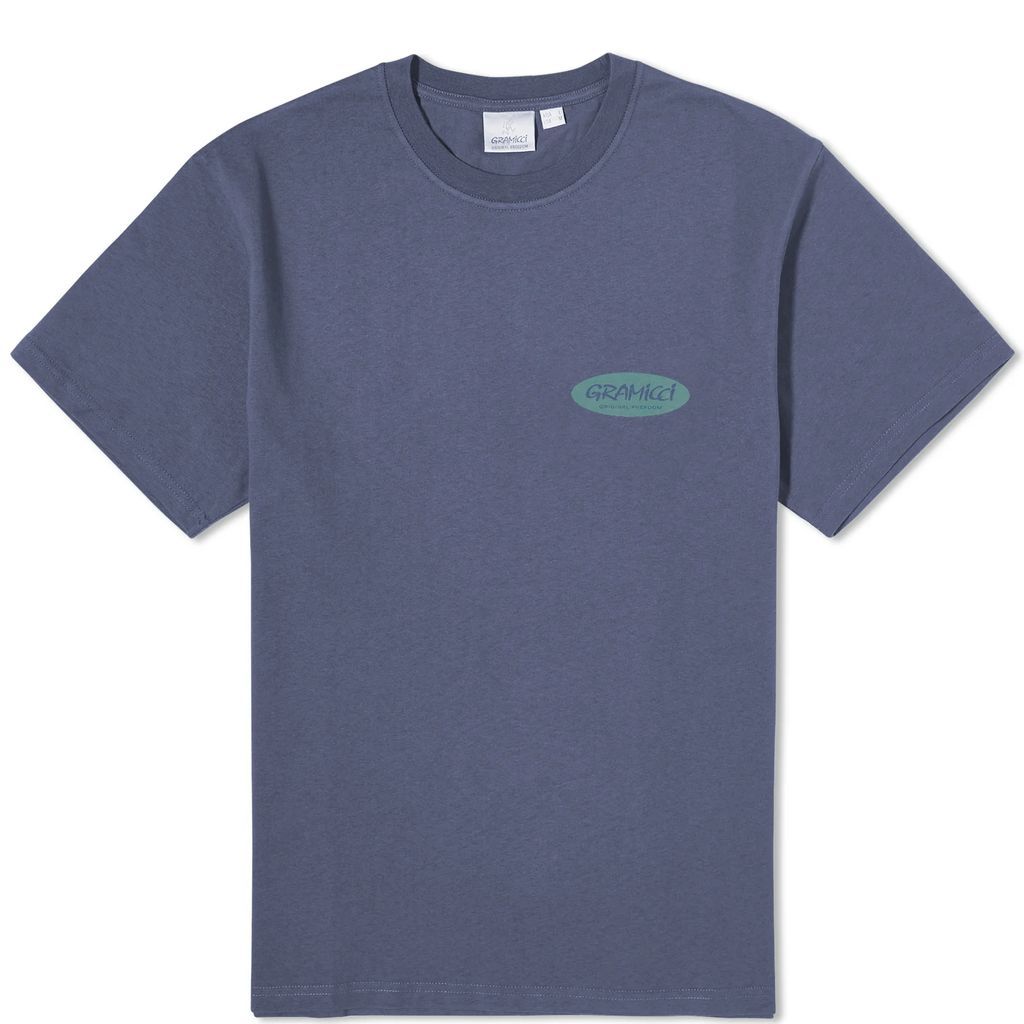 Men's Original Freedom Oval T-Shirt Navy Pigment