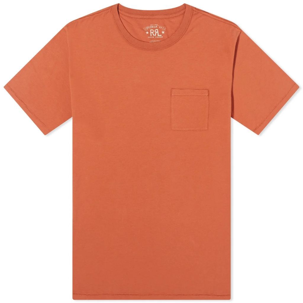 Men's Pocket T-Shirt Orange