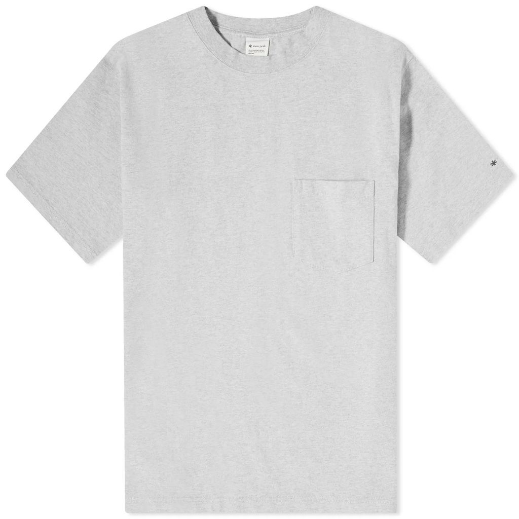 Men's Recycled Cotton Heavy T-Shirt Medium Grey