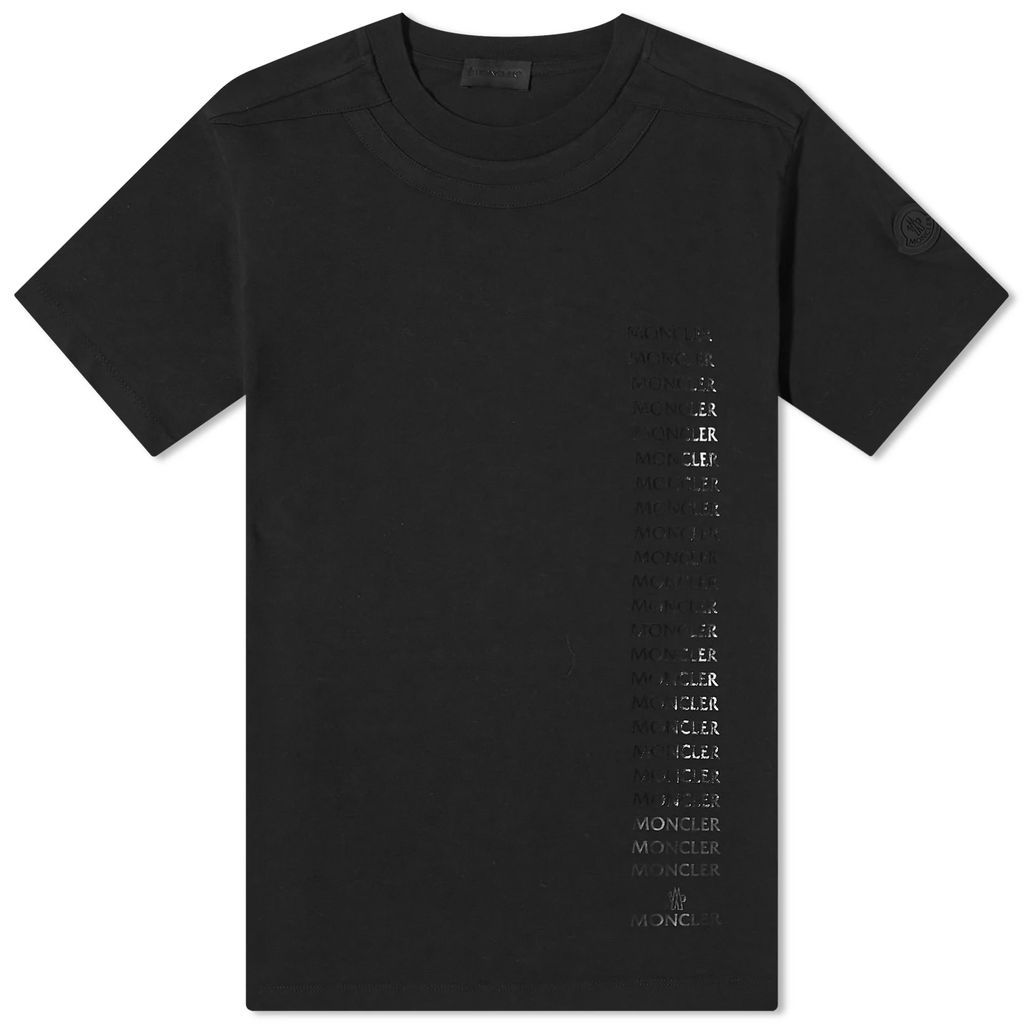 Men's Repeat Logo T-Shirt Black