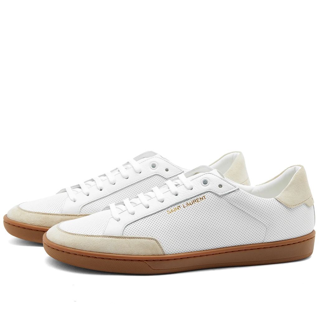 Men's SL-10 Court Leather Sneaker White/Gum