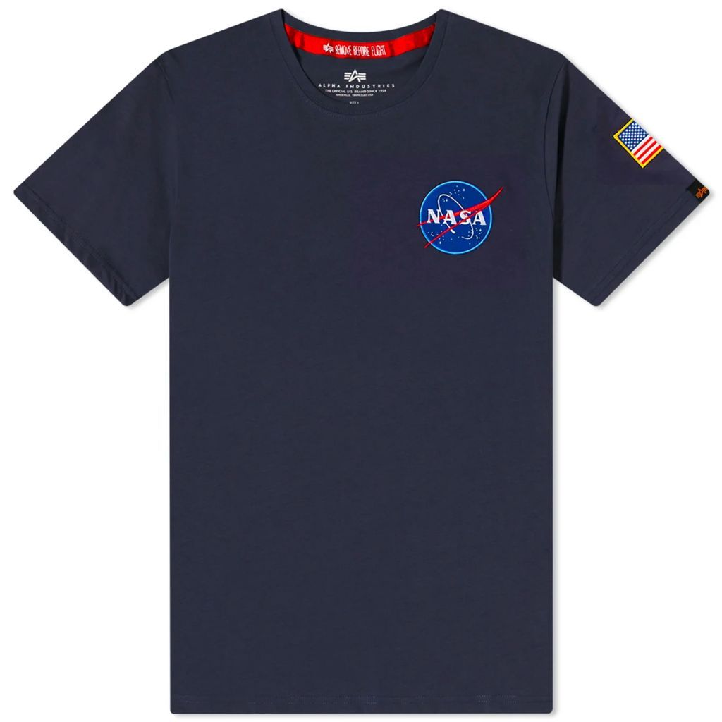 Men's Space Shuttle T-Shirt Replica Blue