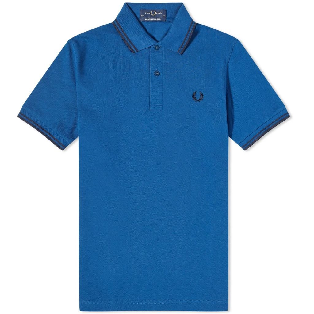 Men's Twin Tipped Polo Shaded Cobolt/Navy